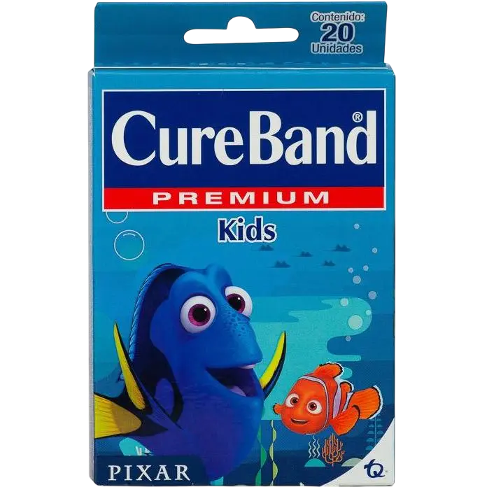 Curas Cureband Premium Kids Pixar 20 Unidades